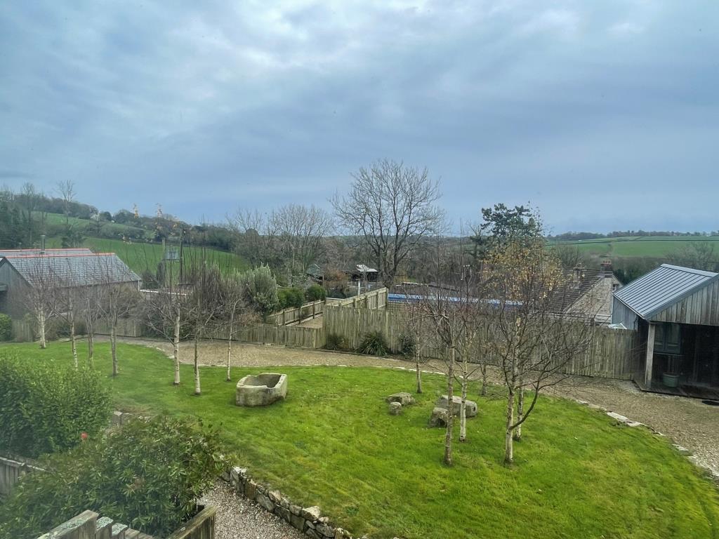 Lot: 60 - THREE-BEDROOM BARN CONVERSION - View from first floor bedroom